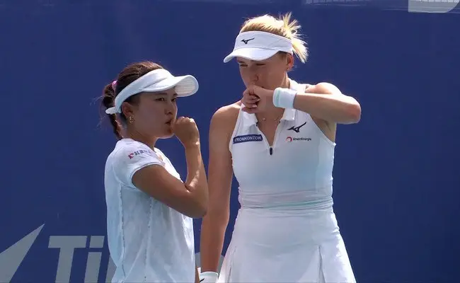 Надія Кіченок завершила виступ у парному розряді на турнірі WTA в Гонконзі