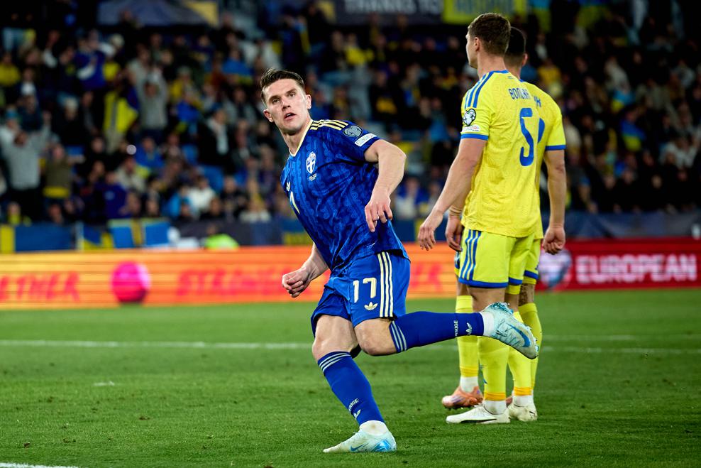 Украина уступила Швеции в полуфинале плей-офф отбора на ЧМ-2026