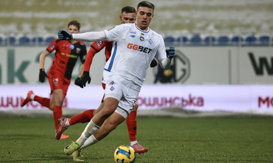 Динамо уверенно победило Верес в матче 16-го тура УПЛ