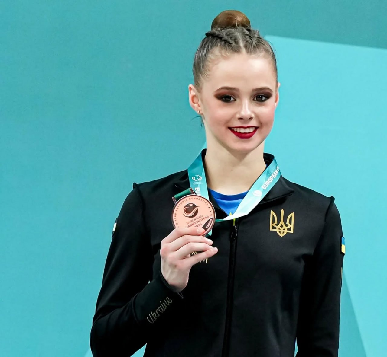 Таїсія Онофрійчук здобула бронзу чемпіонату Європи з художньої гімнастики