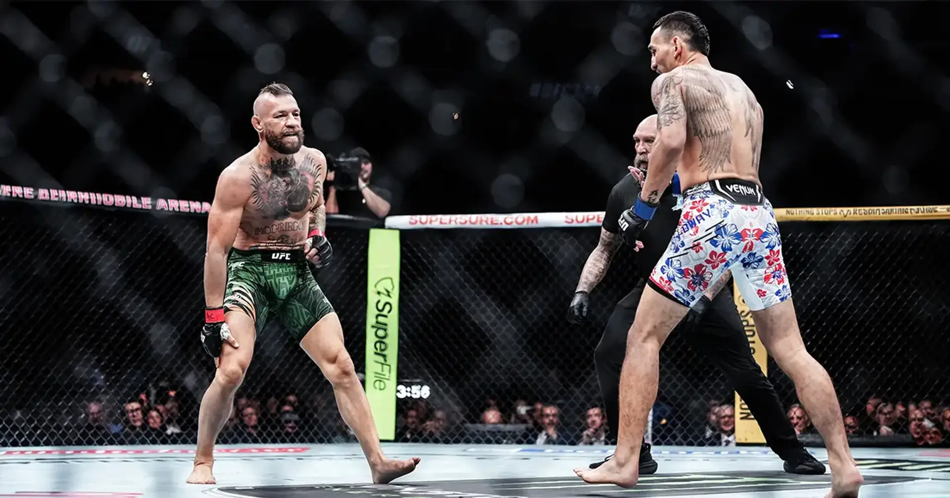 Макс Голловей технічним нокаутом переміг Конора Макгрегора на UFC 329