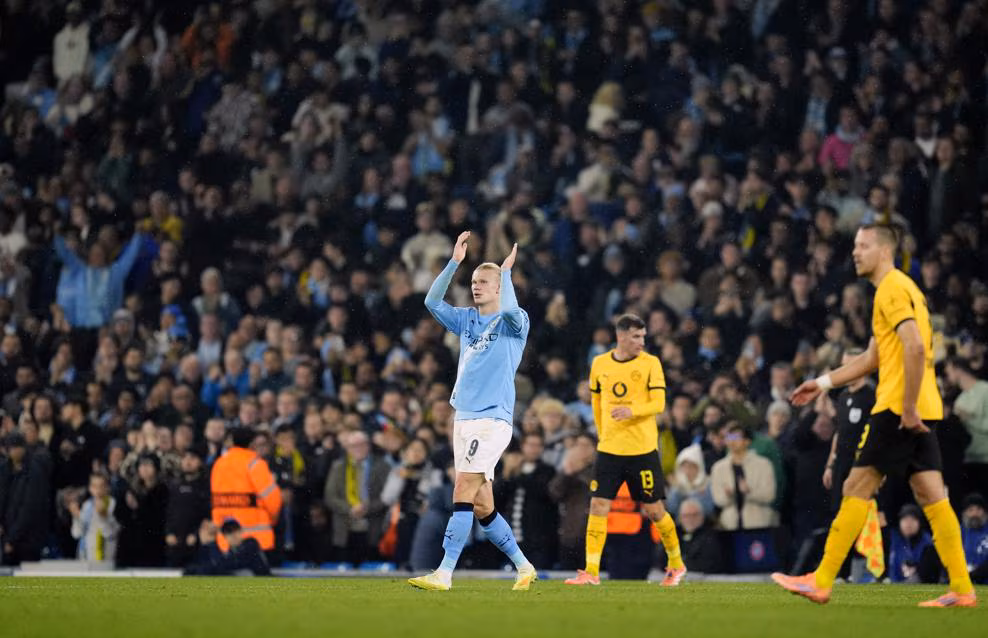 Манчестер Сити разгромил Боруссию Дортмунд и ворвался в топ-4 турнирной таблицы ЛЧ