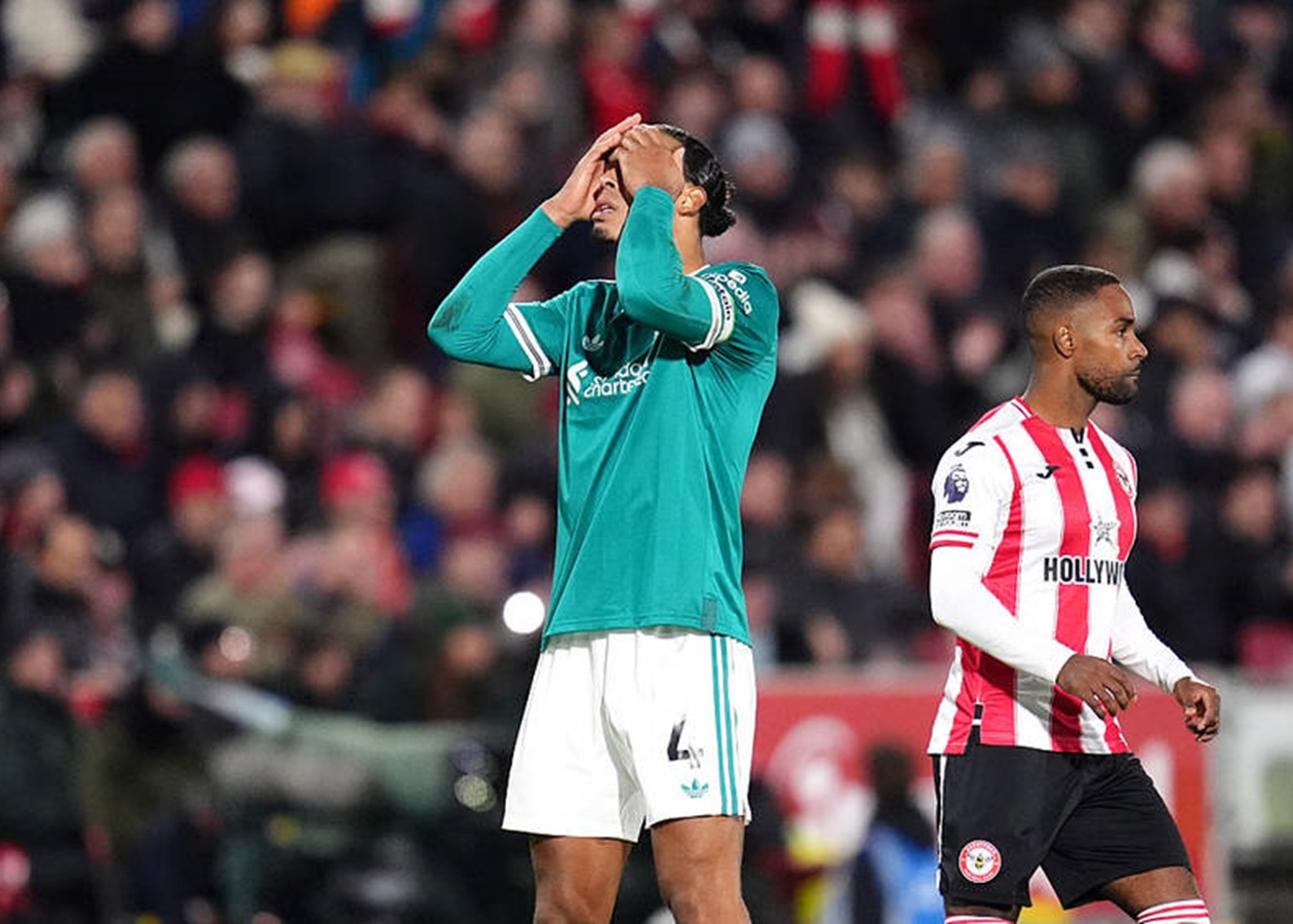 Ливерпуль повторил антирекорд чемпионов АПЛ после поражения от Брентфорда