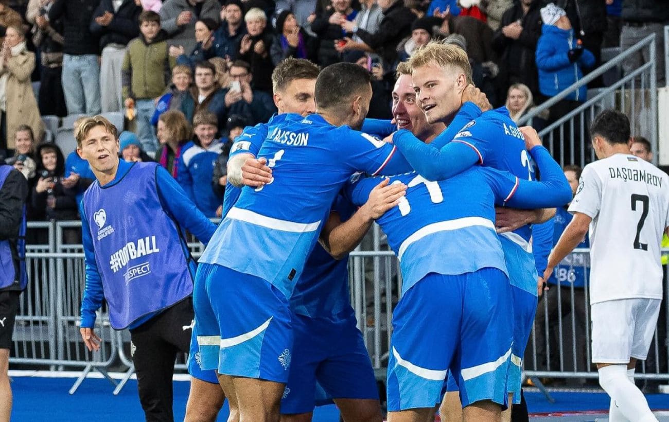 Украина опустилась на третье место в отборе ЧМ-2026 после победы Исландии над Азербайджаном