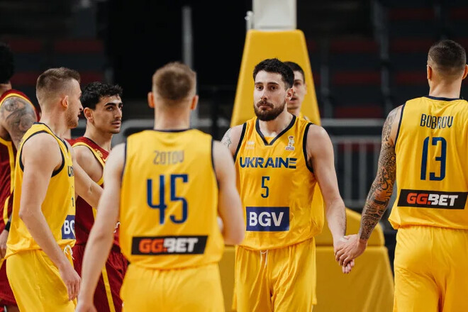 Сборная Украины по баскетболу потеряла девять позиций в рейтинге ФИБА после поражений от Испании