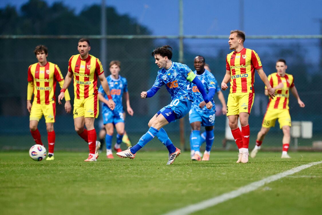 Динамо сыграло вничью с Короной в первом спарринге на сборах в Турции