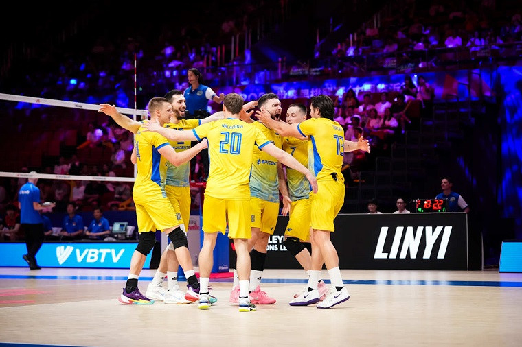 Украина сохранила 11 место в мировом рейтинге FIVB