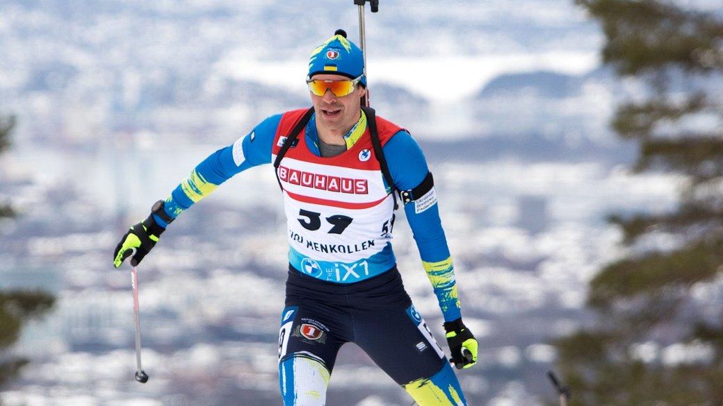 Насыко остановился в шаге от подиума: украинский биатлонист — пятый в спринте Евро-2026