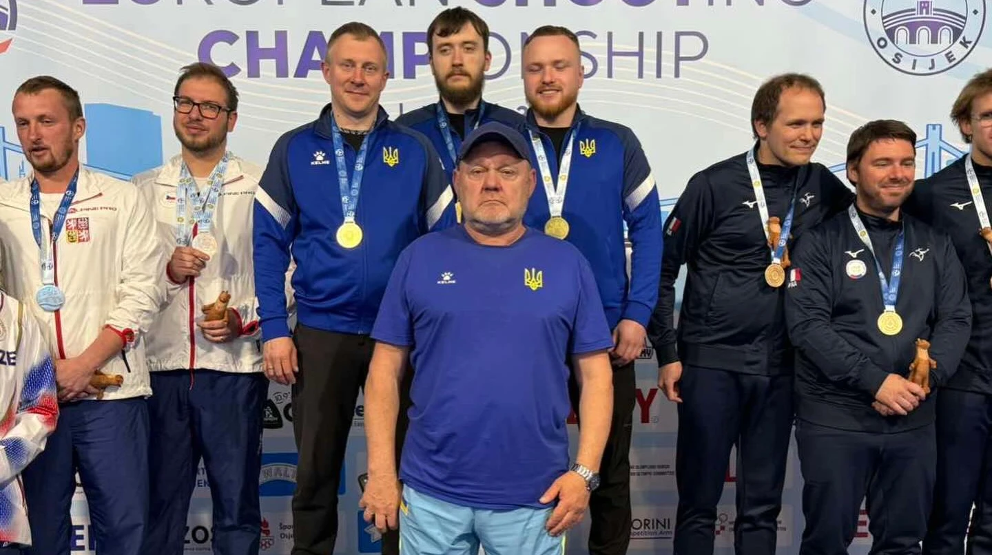 Україна завершила Євро-2026 з кульової стрільби з двома золотими медалями в останній день
