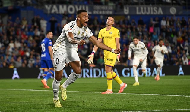 Мбаппе принес Реалу победу над Гетафе, который доигрывал матч в меньшинстве