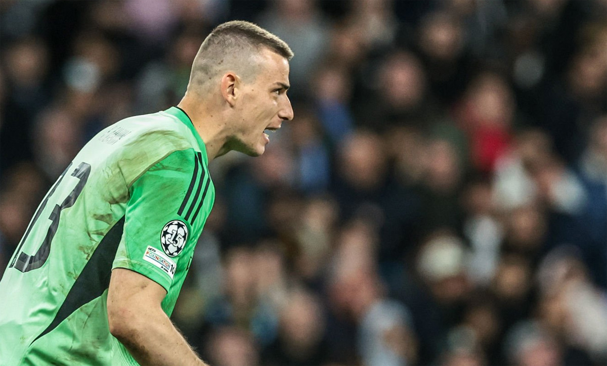 Андрей Лунин удачно дебютировал в Лиге чемпионов после четырехмесячного перерыва