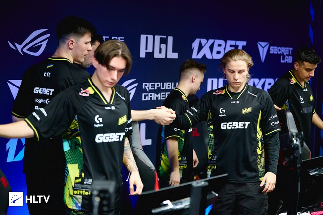 NAVI вилетіла з PGL Masters Bucharest 2026 після поразки від Vitality