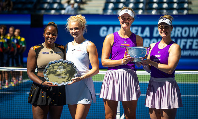 Названы первые пары-участницы парного турнира на WTA Finals 2025