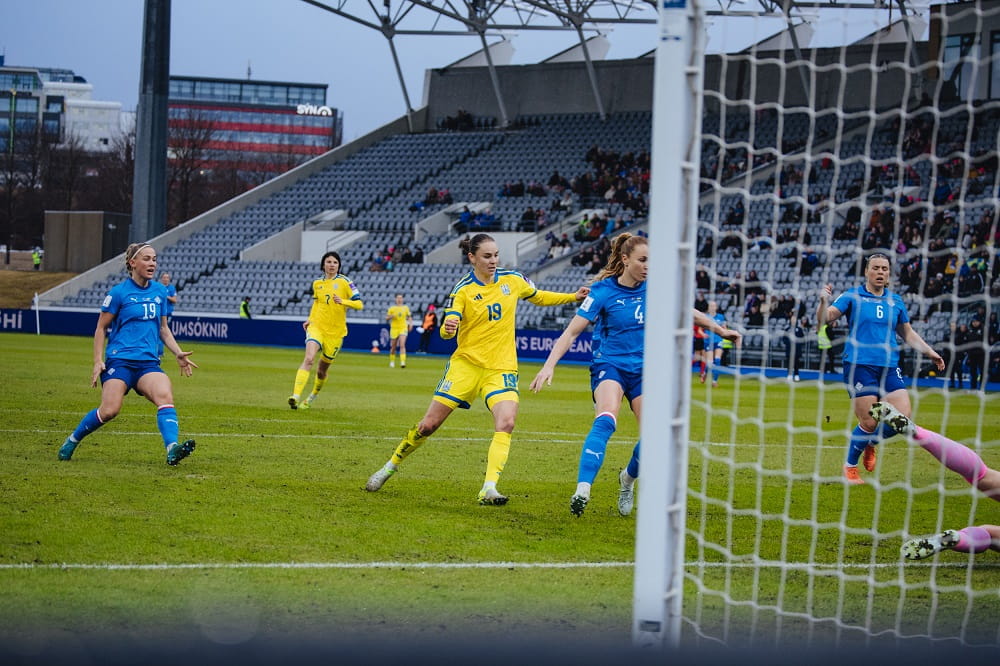 Україна програла Ісландії у відборі жіночого ЧС-2027