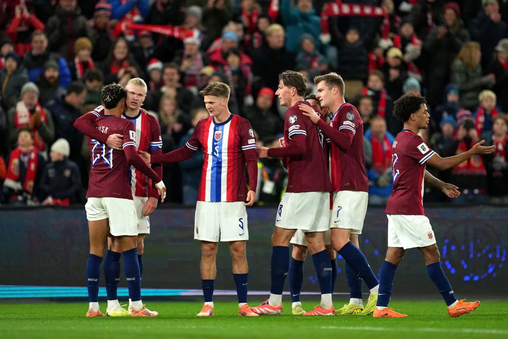 Норвегия разгромила Эстонию и почти обеспечила выход на ЧМ-2026