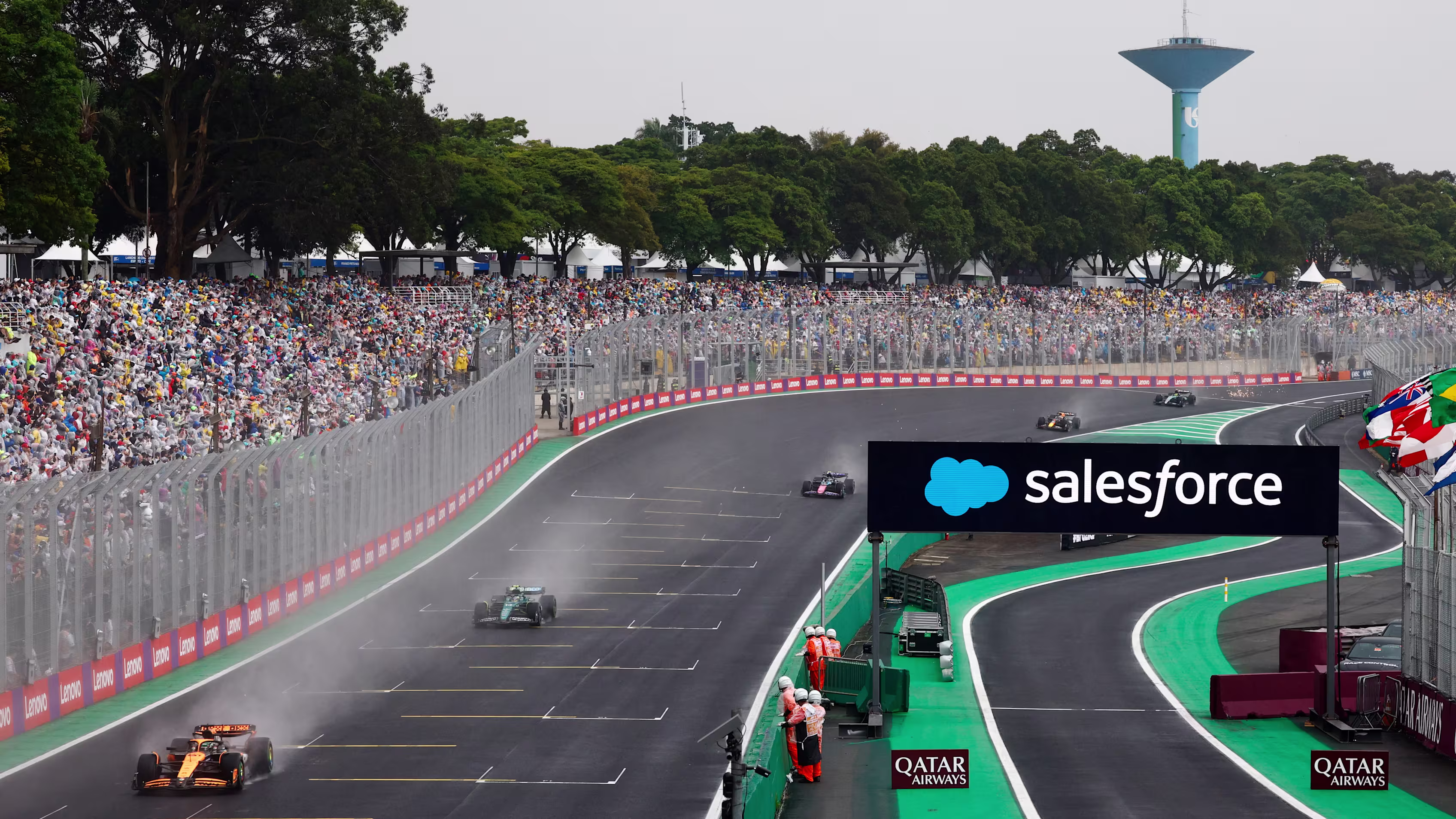 ФІА попередила про сильні дощі та вітер у день спринту на Гран-прі Бразилії