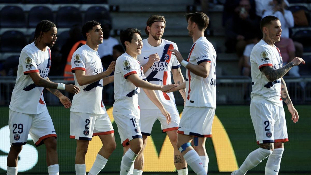 ПСЖ разгромил Анже и приблизился к чемпионству, Забарный провёл полный матч