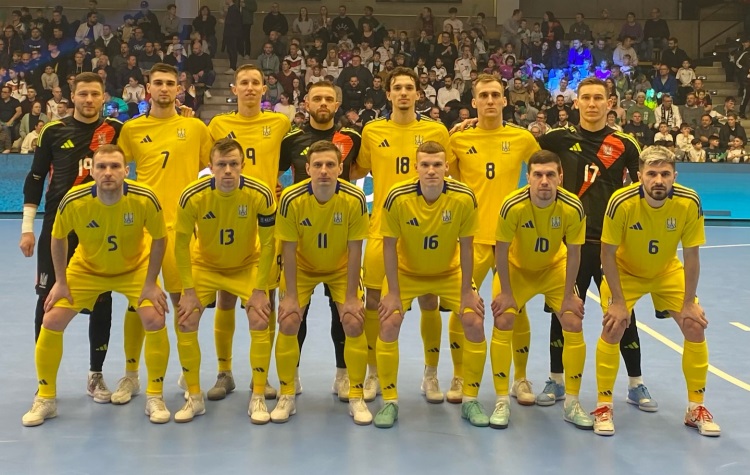 Украина сыграет два спарринга с Португалией перед стартом футзального Евро-2026