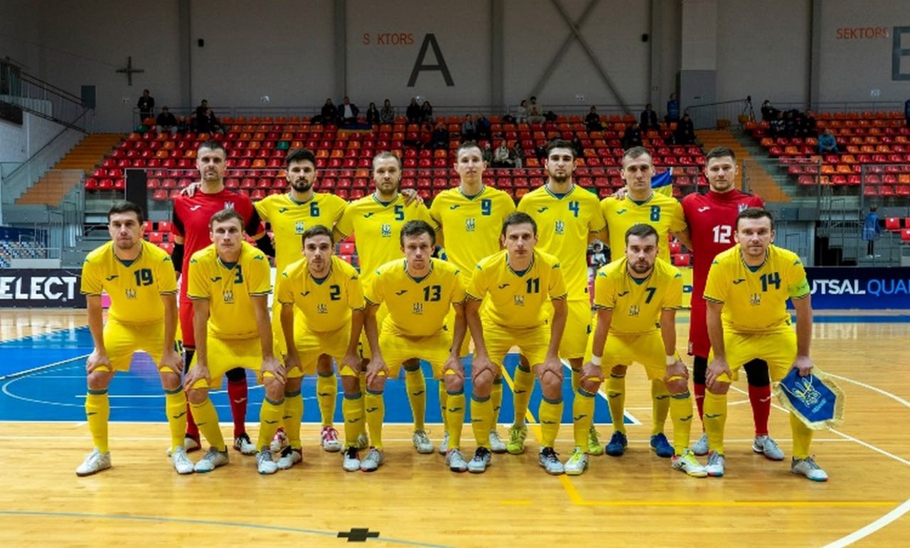 Збірна України з футзалу потрапила до першого кошика жеребкування Євро-2026