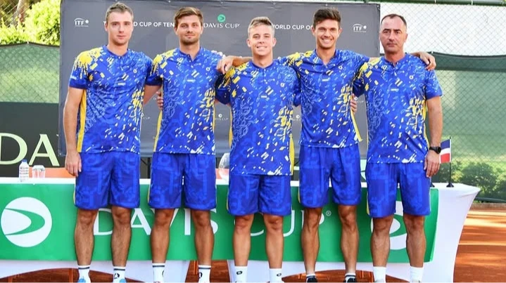 Збірна України оголосила склад на матч Кубка Девіса проти Кіпру