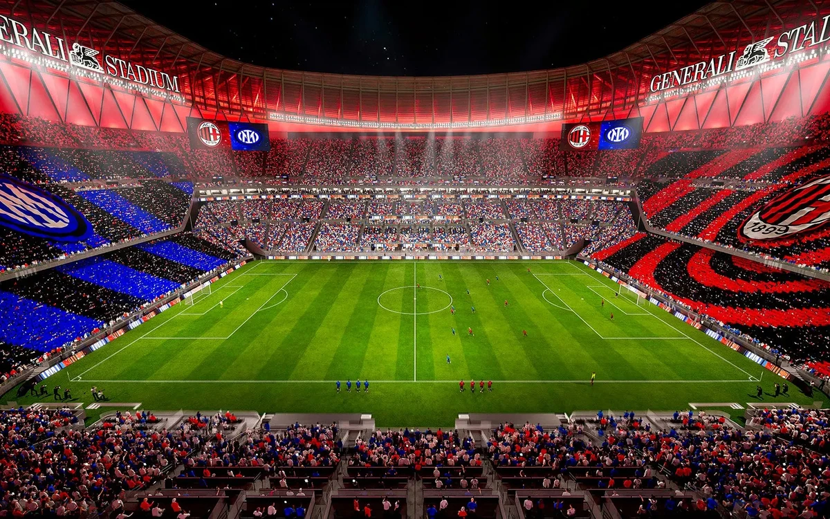 Мілан та Інтер презентували проєкт нового стадіону Generali Stadium