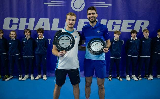 Сачко выиграл парный титул на челленджере в Швейцарии