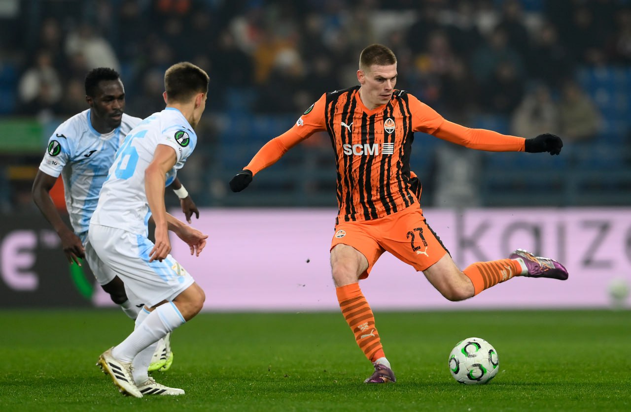 Шахтер сыграл вничью с Риекой и вышел в 1/8 финала Лиги конференций