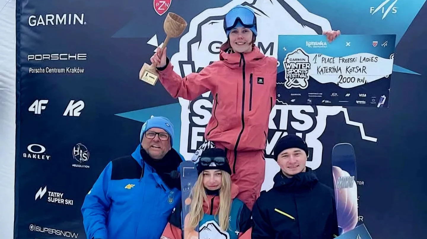 Украина с полным комплектом наград на этапе Кубка Европы по бигейру