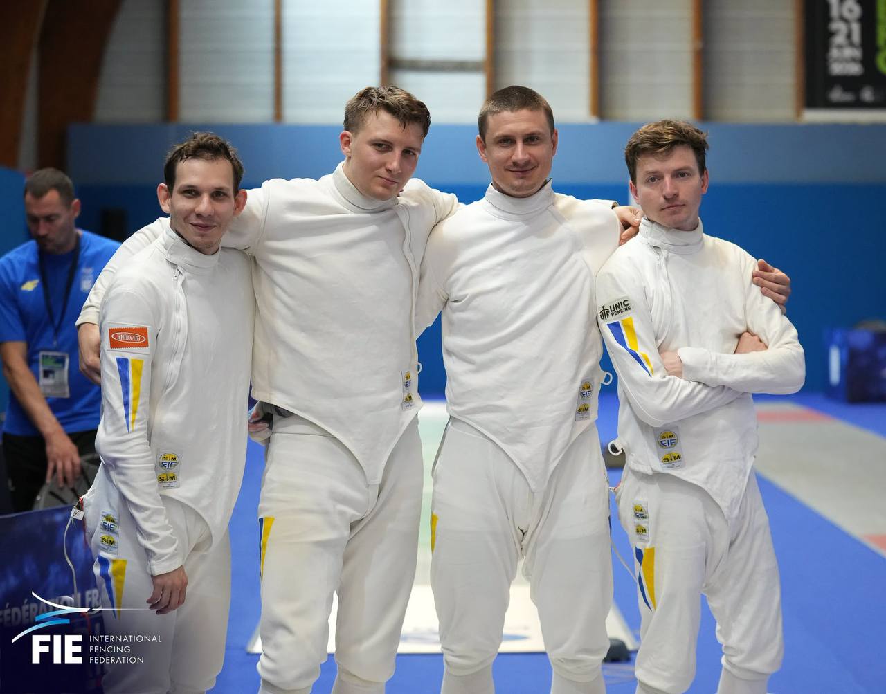 Українські шпажисти завоювали бронзу чемпіонату Європи