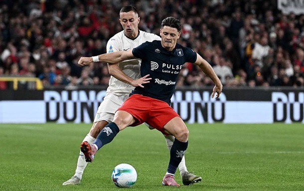 Маліновський відіграв у матчі, де Дженоа вдома розгромно поступилася Лаціо