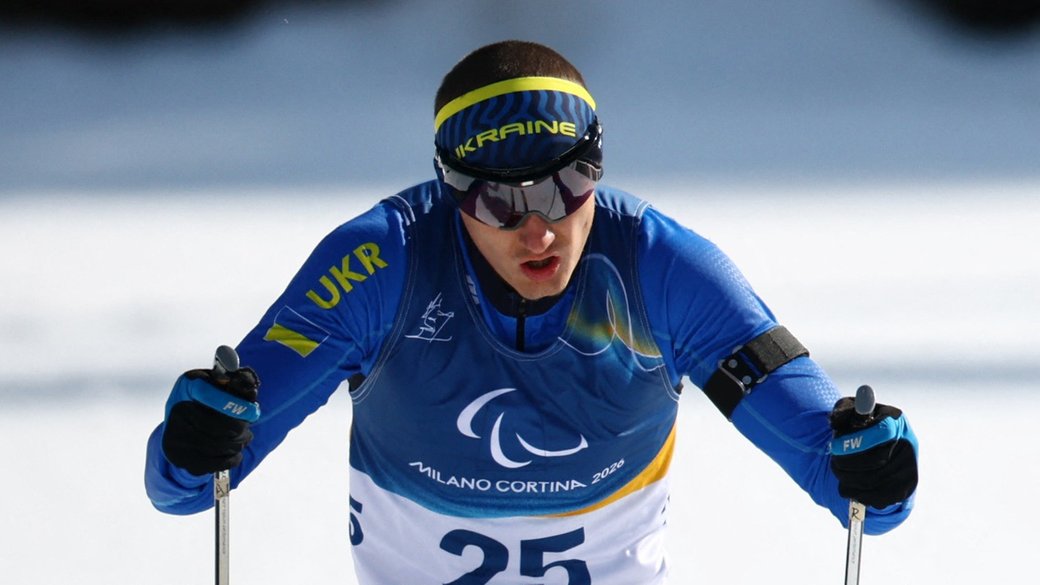 Радь получил серебро в спринте на Паралимпиаде-2026