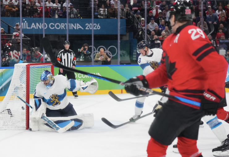 Збірна Канади з хокею вирвала перемогу над збірною Фінляндії з хокею та вийшла у фінал Олімпіади-2026