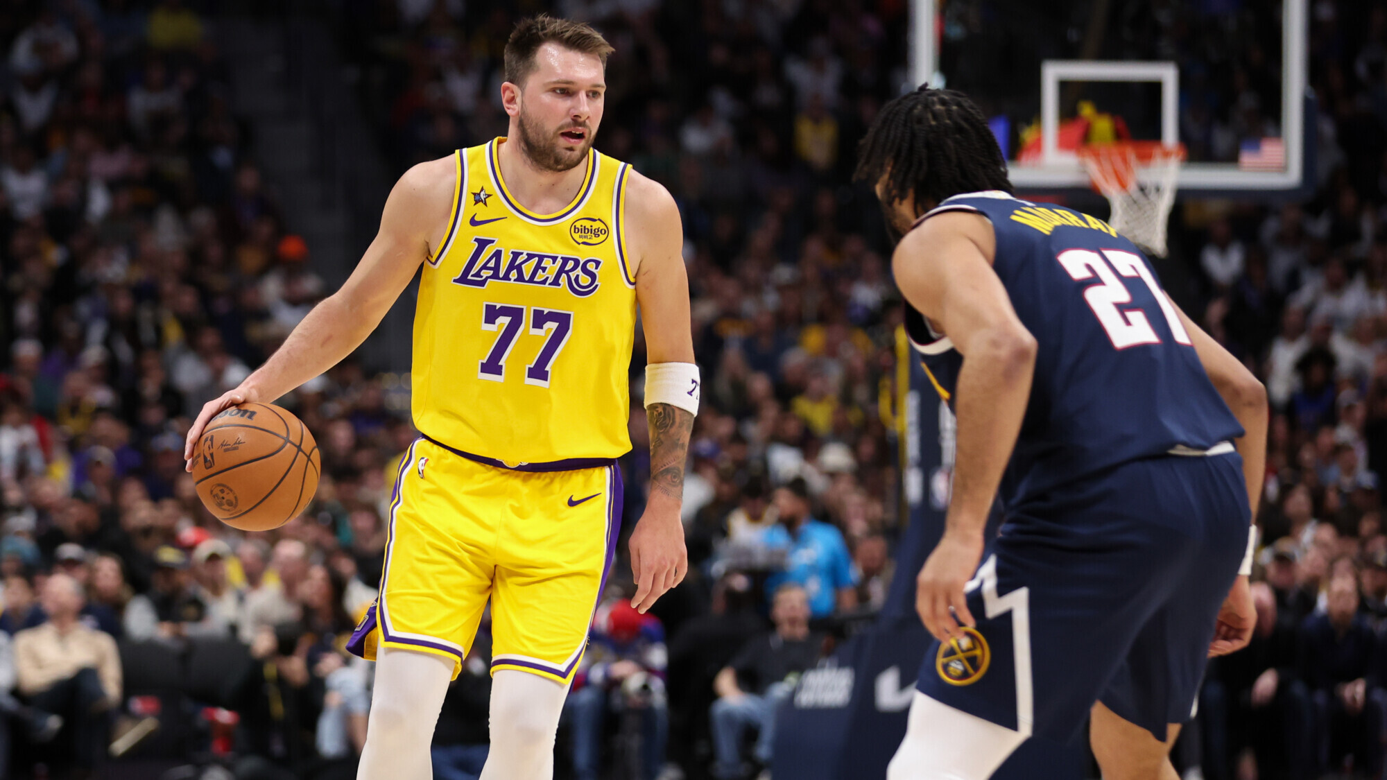 Трипл-дабл Дончича принес Лейкерсу победу в Денвере, Юта с Михайлюком одолела Миннесоту