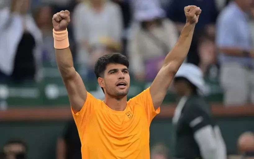 Алькарас, Синнер, Зверев и Медведев вышли в полуфинал Мастерса в Индиан-Уэллсе