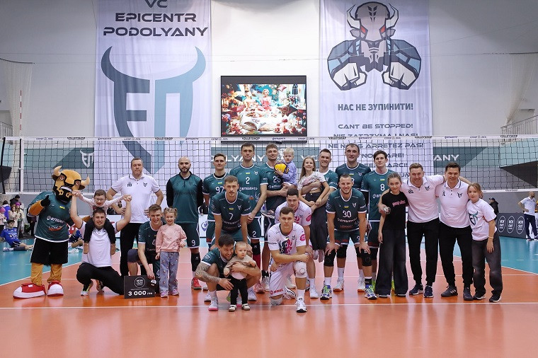 Епіцентр-Подоляни втретє стали чемпіонами України з волейболу