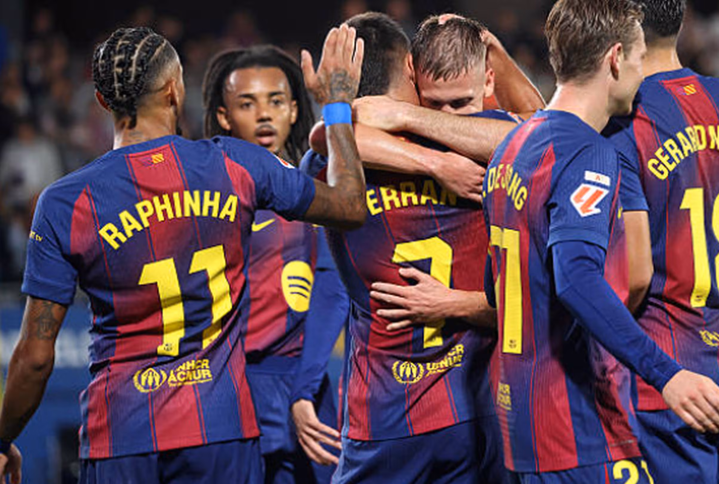 Барселона уверенно обыграла Овьедо и возглавила таблицу Ла Лиги