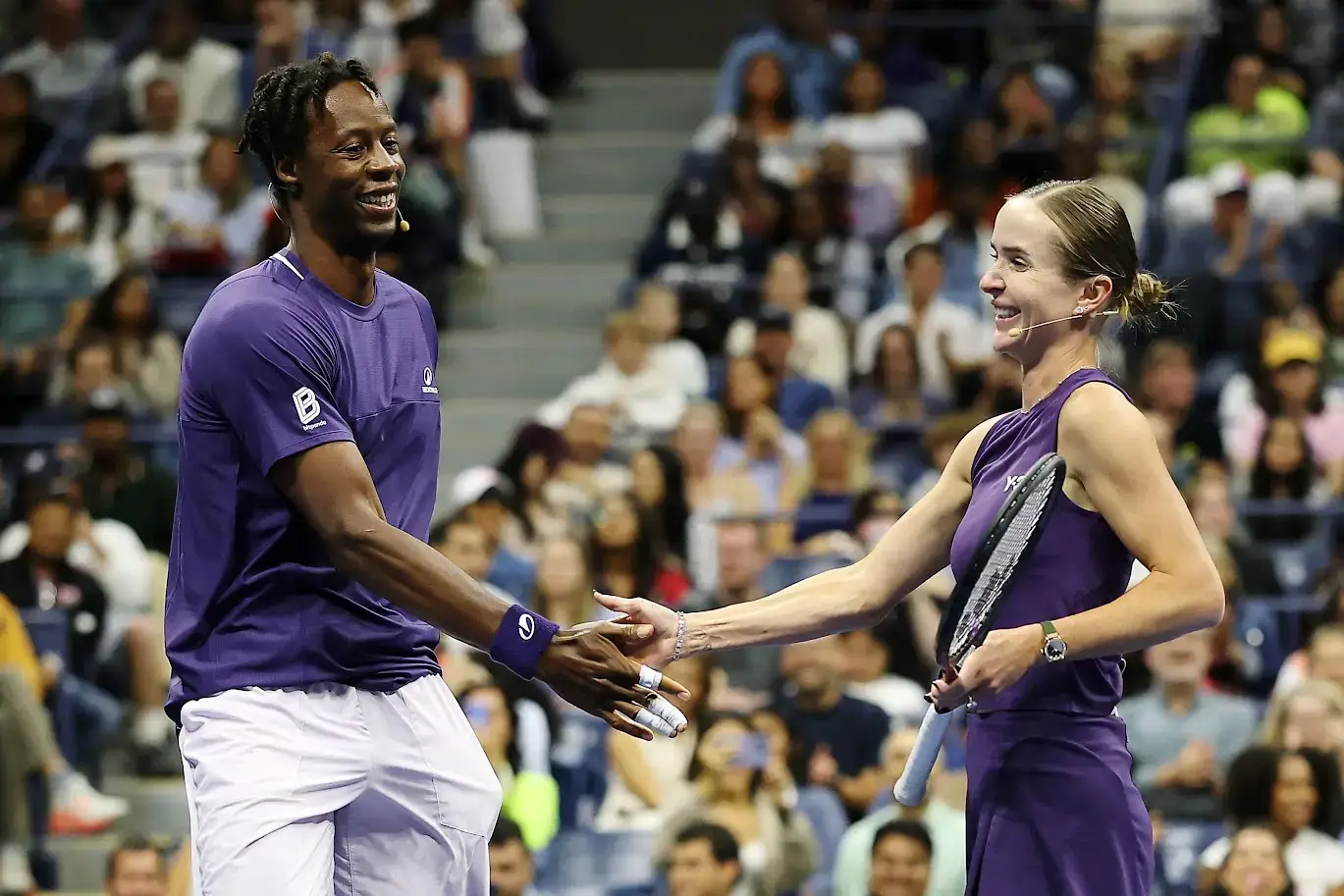 Свитолина и Монфис явились на смешанный парный турнир US Open-2026